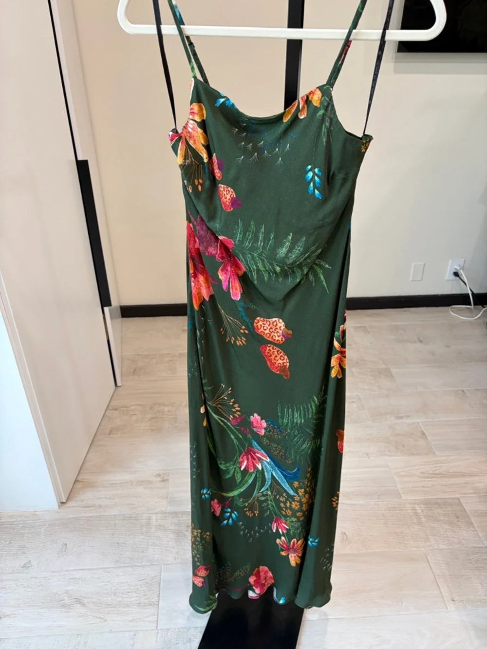 FARM RIO green Leopard Flowers Dress - Picture 11 of 14